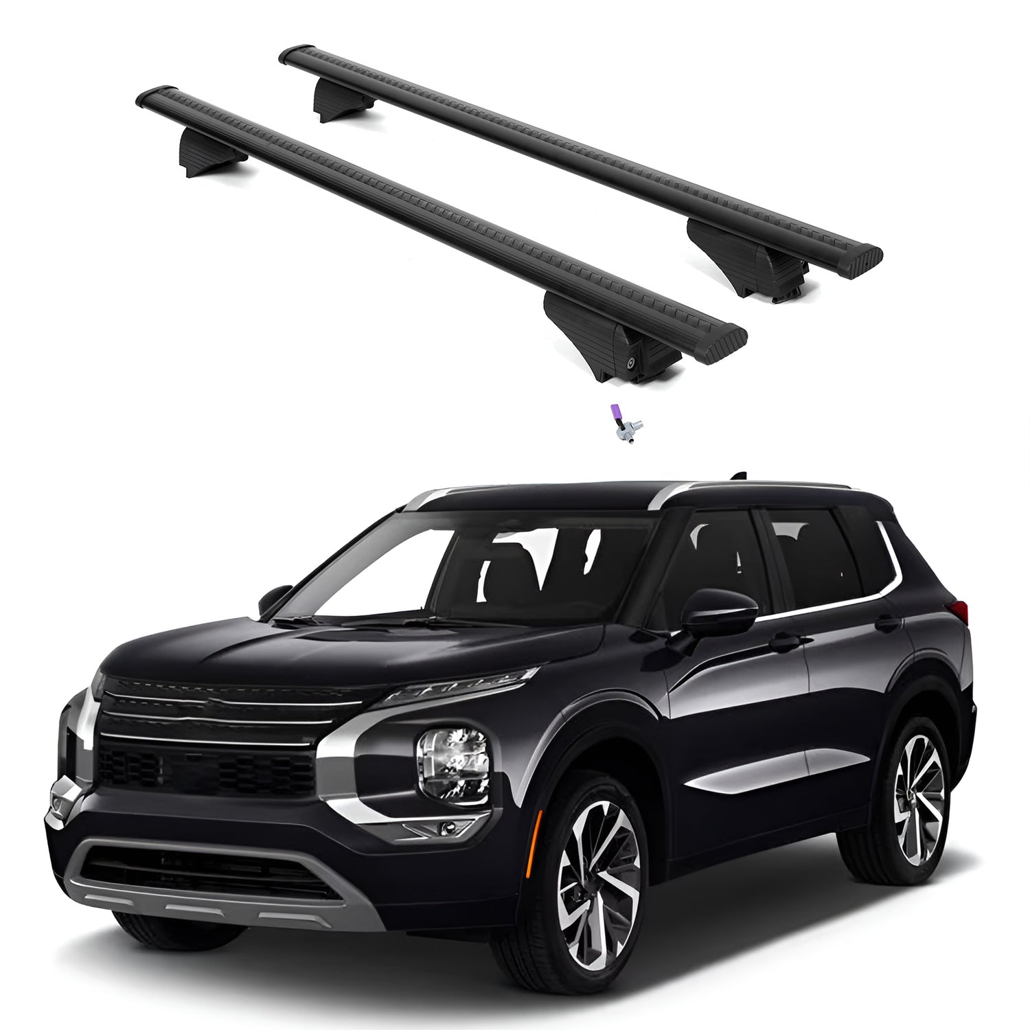 ERKUL Roof Rack Crossbars For MITSUBISHI OUTLANDER 2022-2026