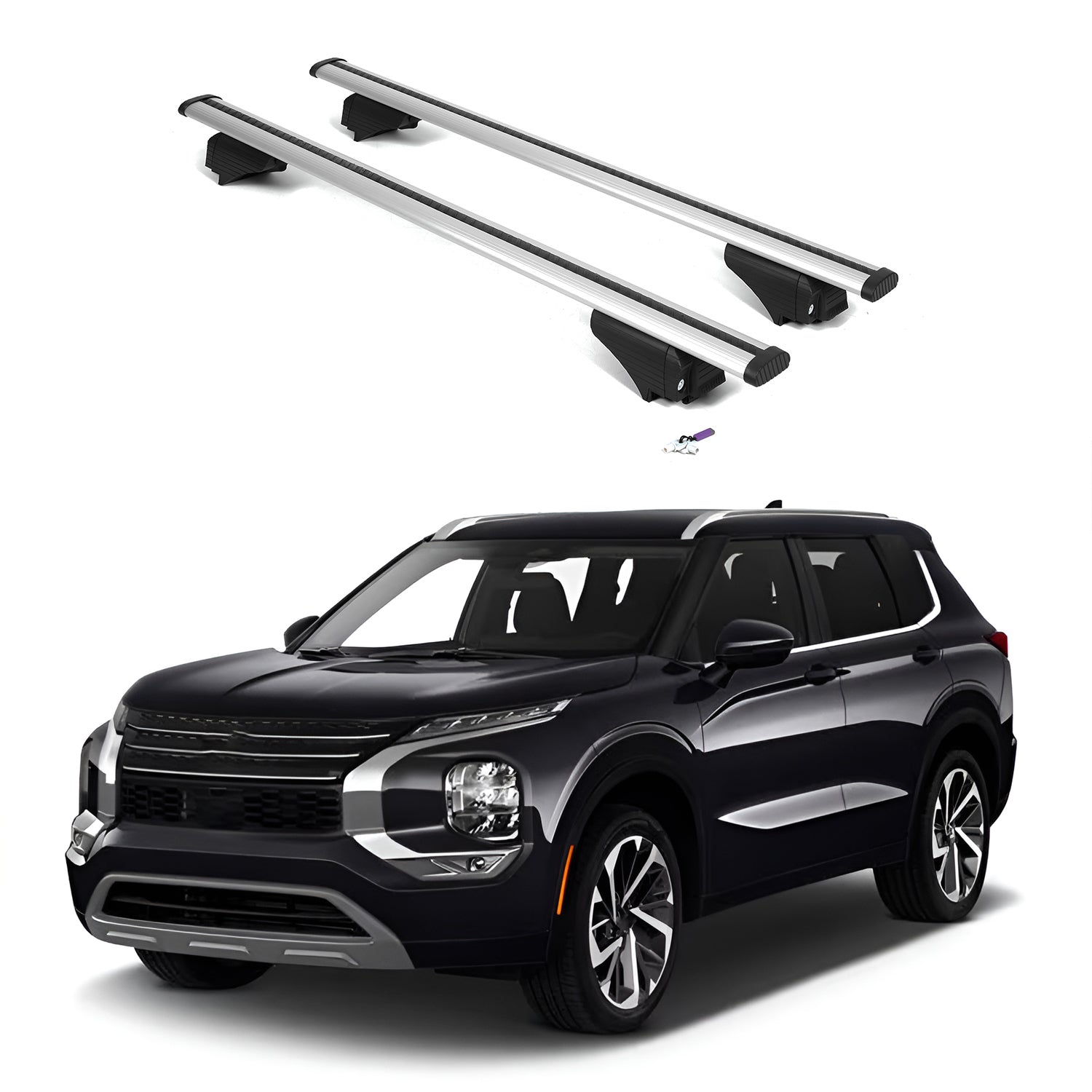 ERKUL Roof Rack Crossbars For MITSUBISHI OUTLANDER 2022-2026