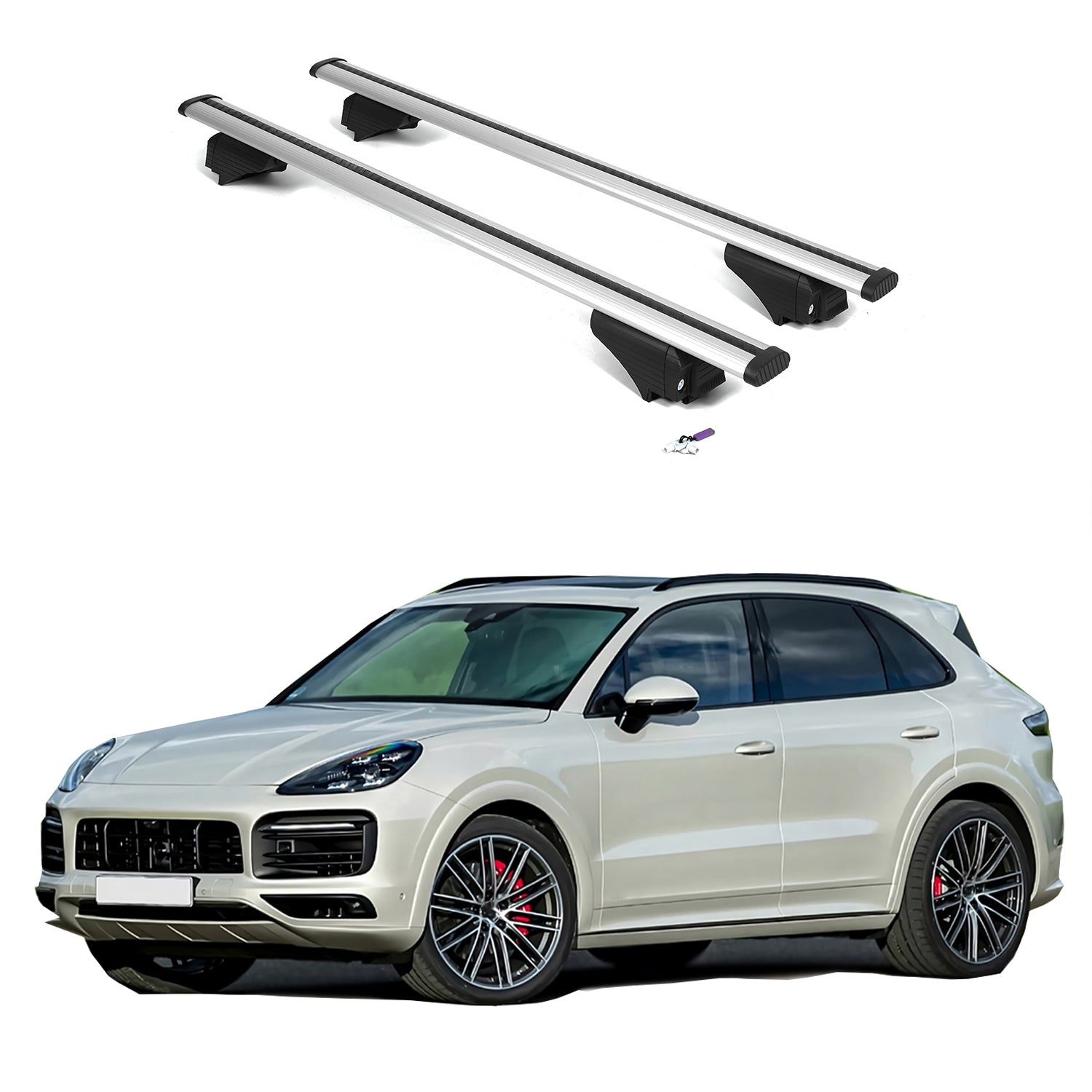 ERKUL Roof Rack Crossbars For PORSCHE CAYENNE 2019-2026
