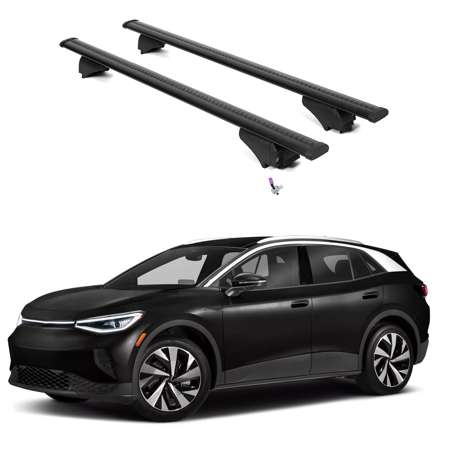 ERKUL Roof Rack Crossbars For VOLKSWAGEN ID.4 2021-2025