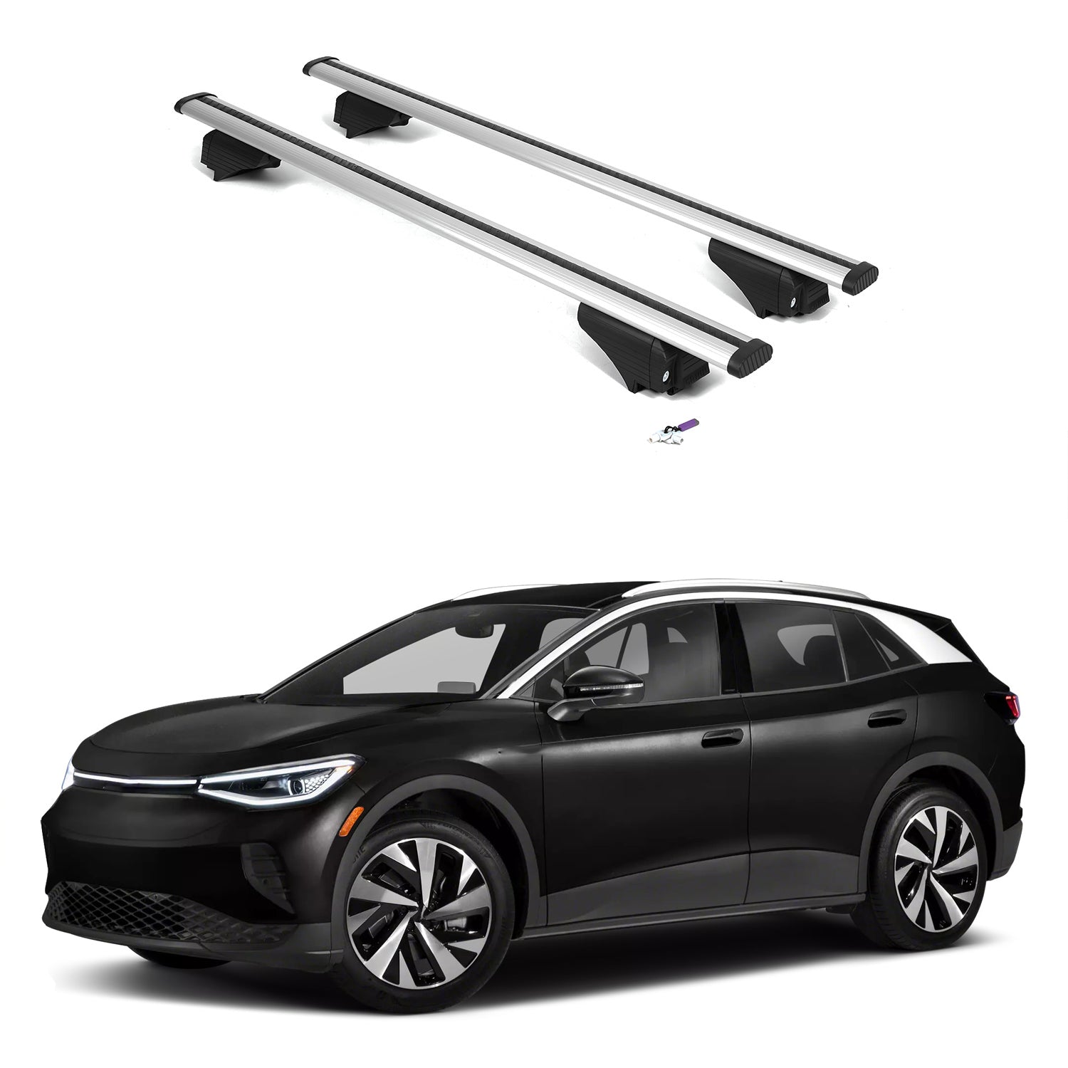 ERKUL Roof Rack Crossbars For VOLKSWAGEN ID.4 2021-2025