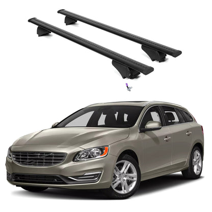 ERKUL Roof Rack Crossbars For VOLVO V60 2015-2018