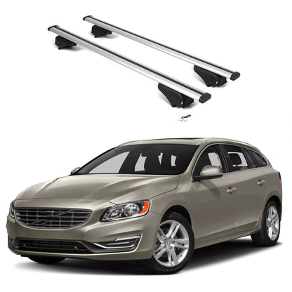 ERKUL Roof Rack Crossbars For VOLVO V60 2015-2018