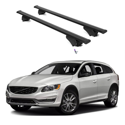 ERKUL Roof Rack Crossbars For VOLVO V60 CROSS COUNTRY 2015-2018
