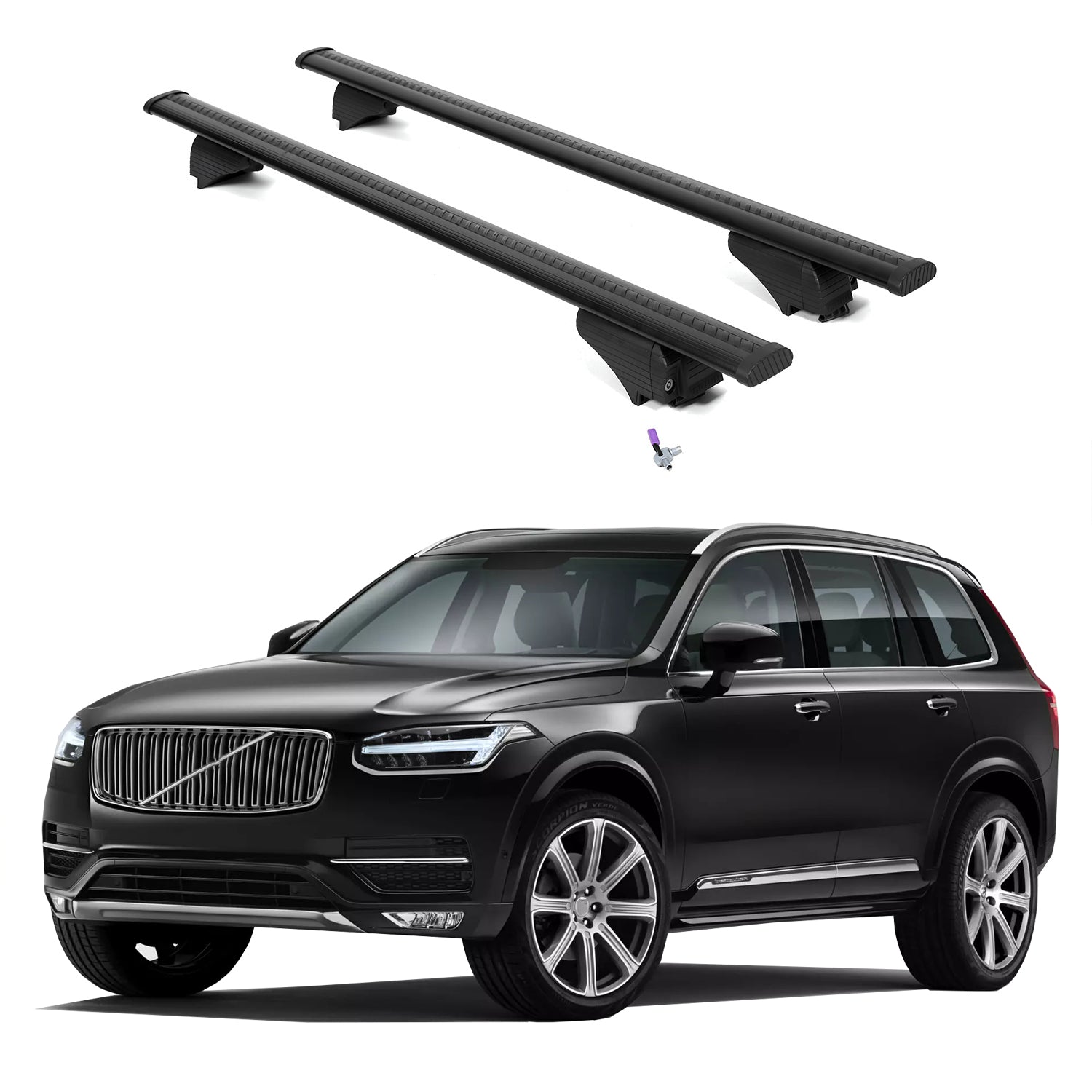 ERKUL Roof Rack Crossbars For VOLVO XC90 2016-2026