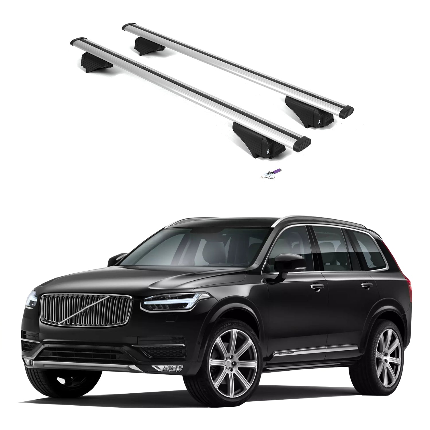 ERKUL Roof Rack Crossbars For VOLVO XC90 2016-2026