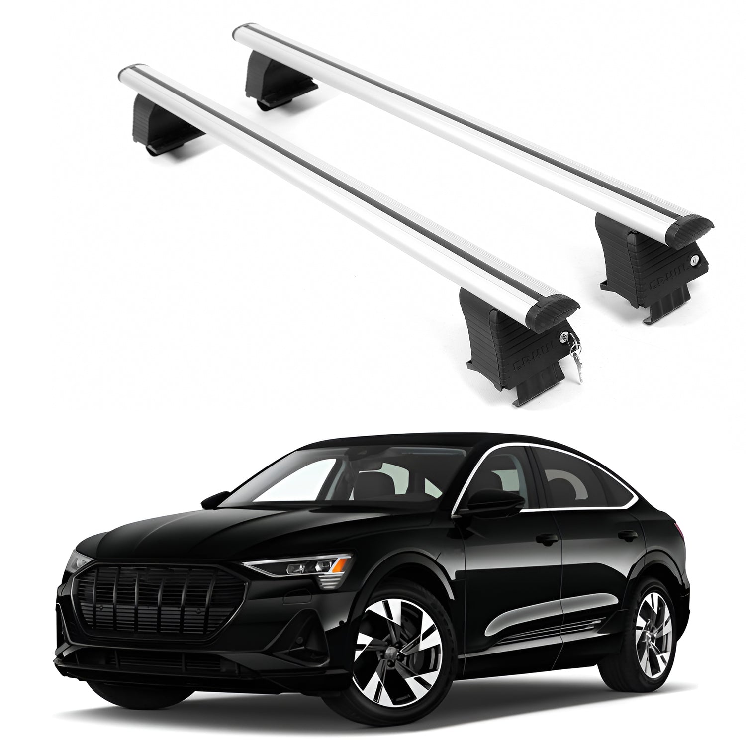 ERKUL Roof Rack Crossbars For AUDI E-TRON SPORTBACK 2020-2023