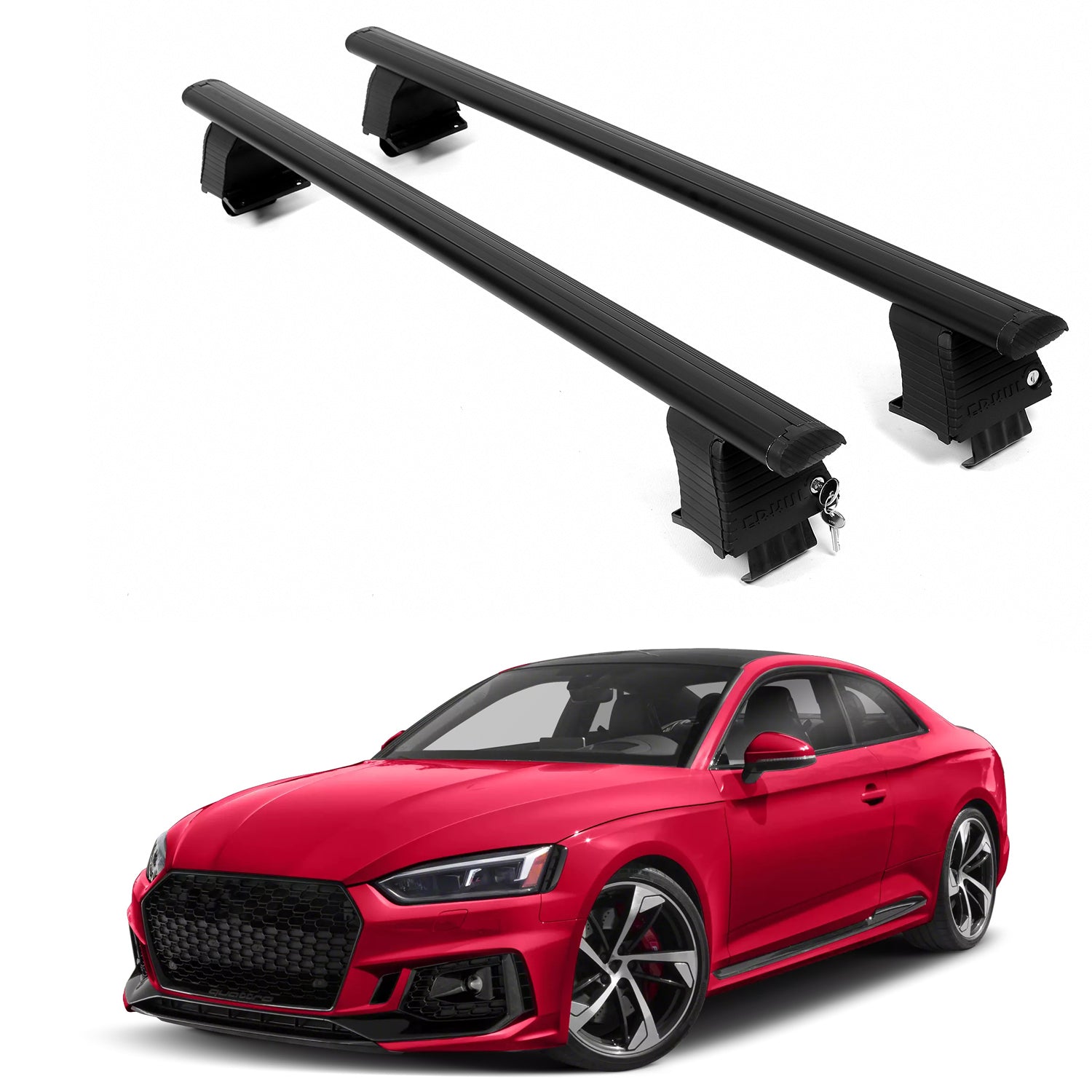 ERKUL Roof Rack Crossbars For AUDI RS5 2018-2026