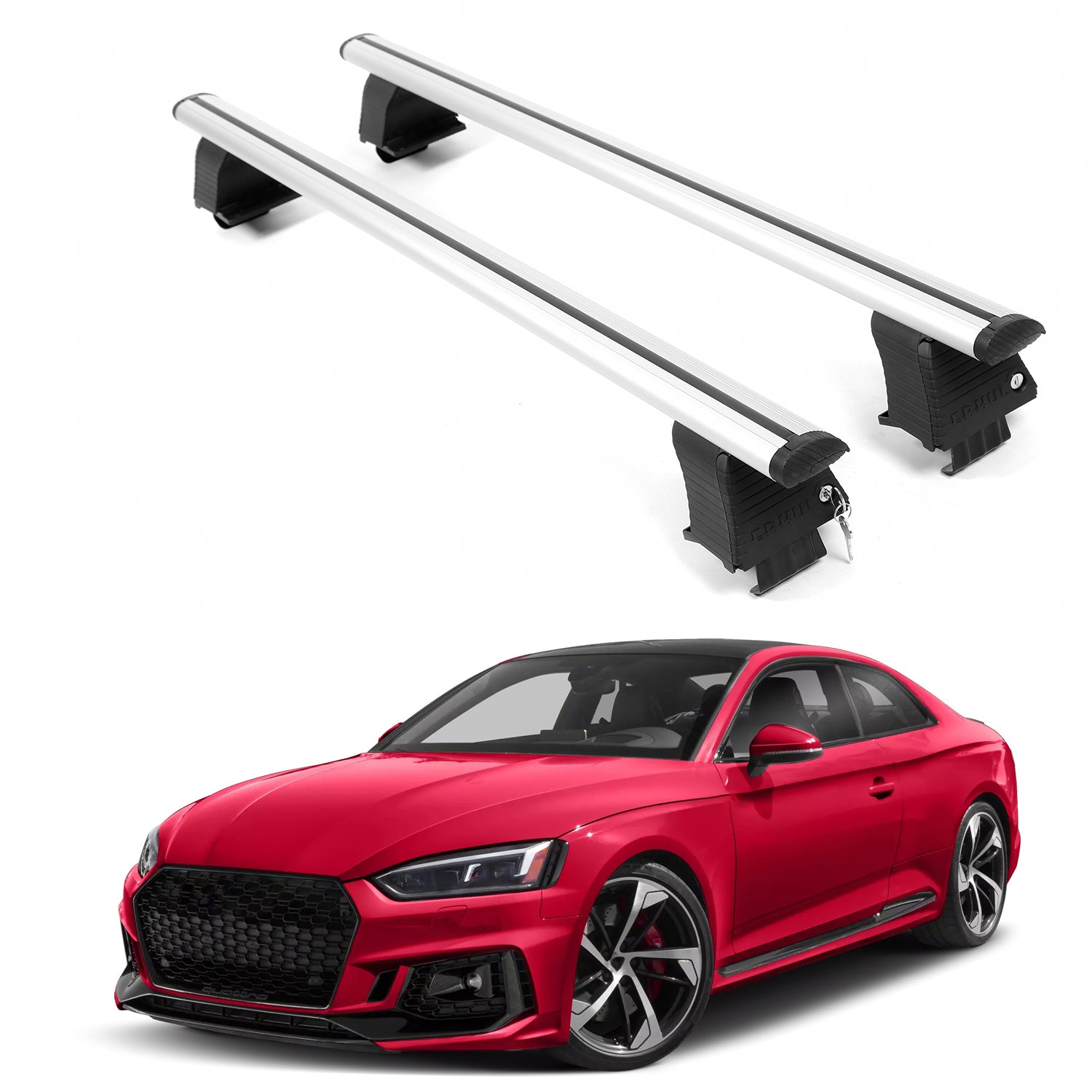 ERKUL Roof Rack Crossbars For AUDI RS5 2018-2026