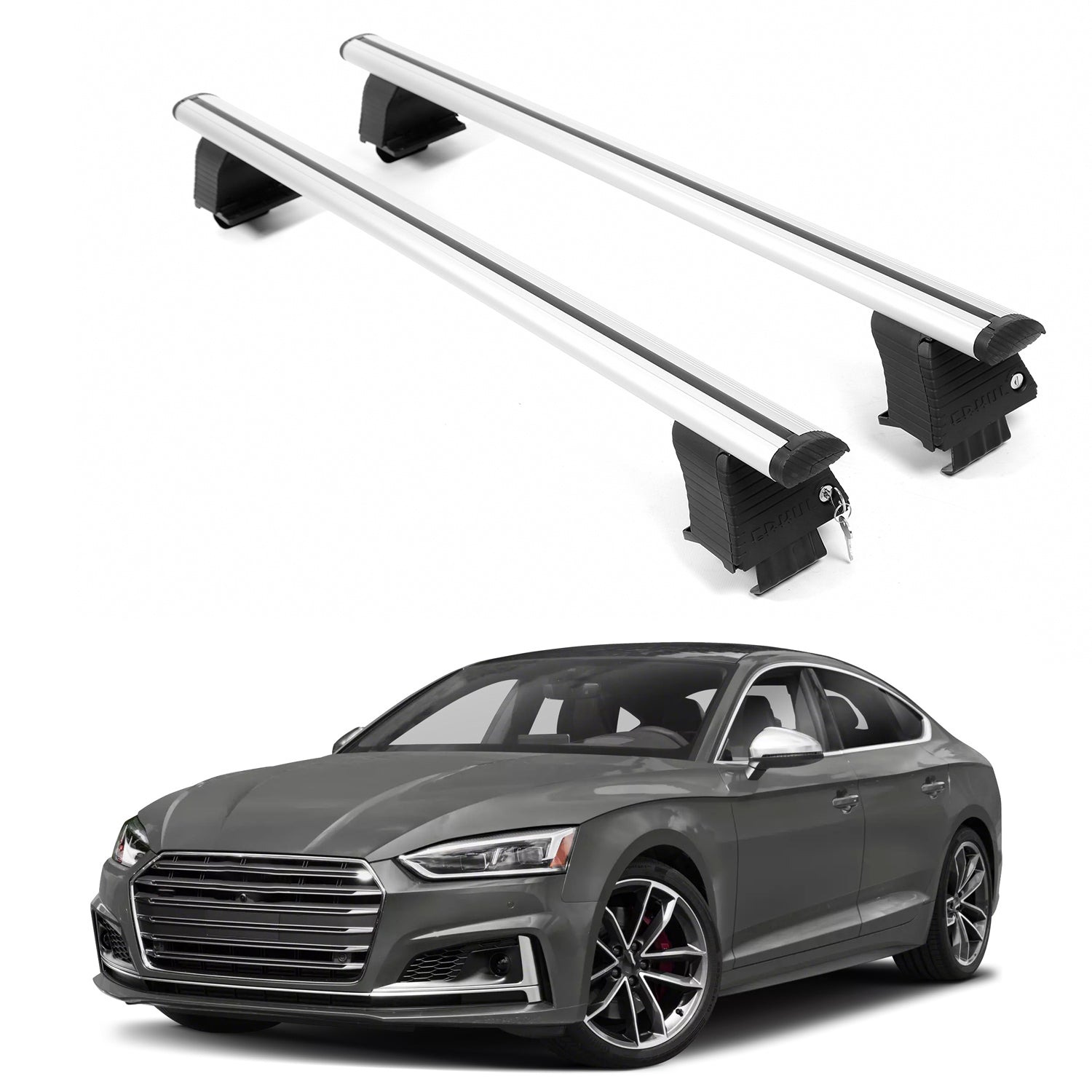 ERKUL Roof Rack Crossbars For AUDI S5 2018-2025