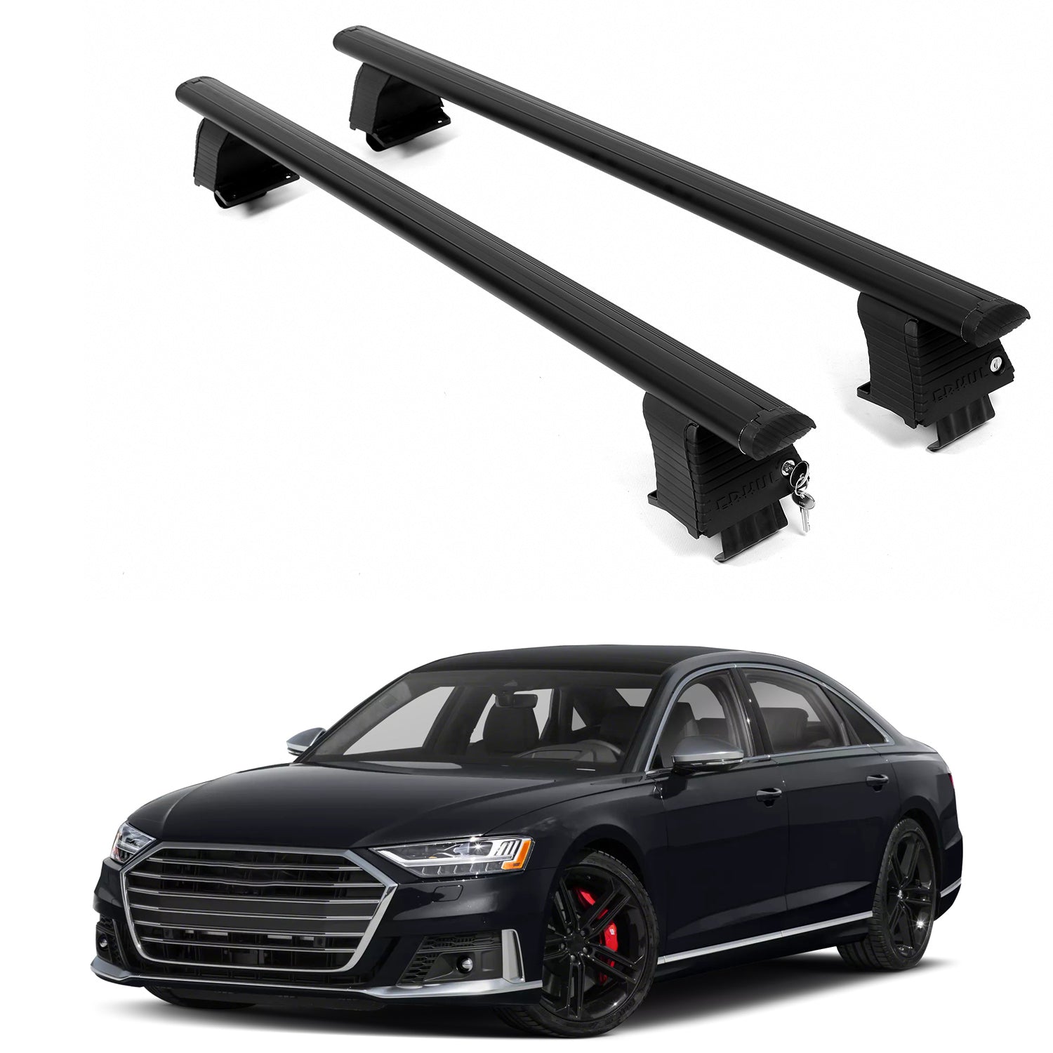 ERKUL Roof Rack Crossbars For AUDI S8 2020-2026
