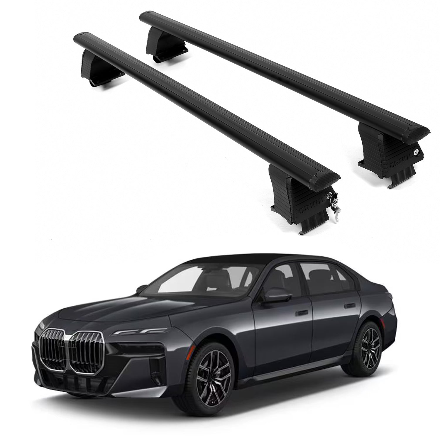 ERKUL Roof Rack Crossbars For BMW 7 SERIES 2023-2026