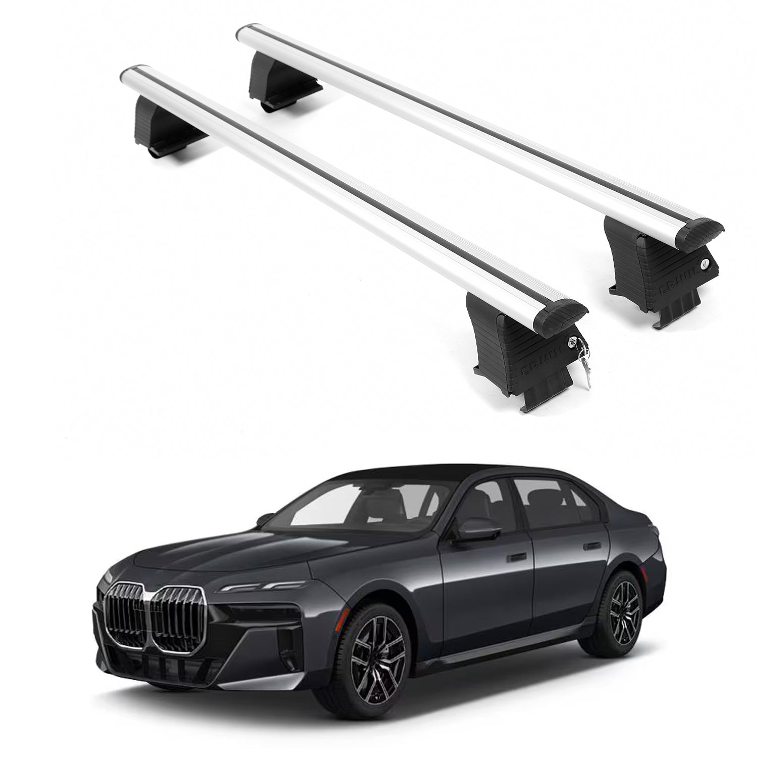 ERKUL Roof Rack Crossbars For BMW 7 SERIES 2023-2026