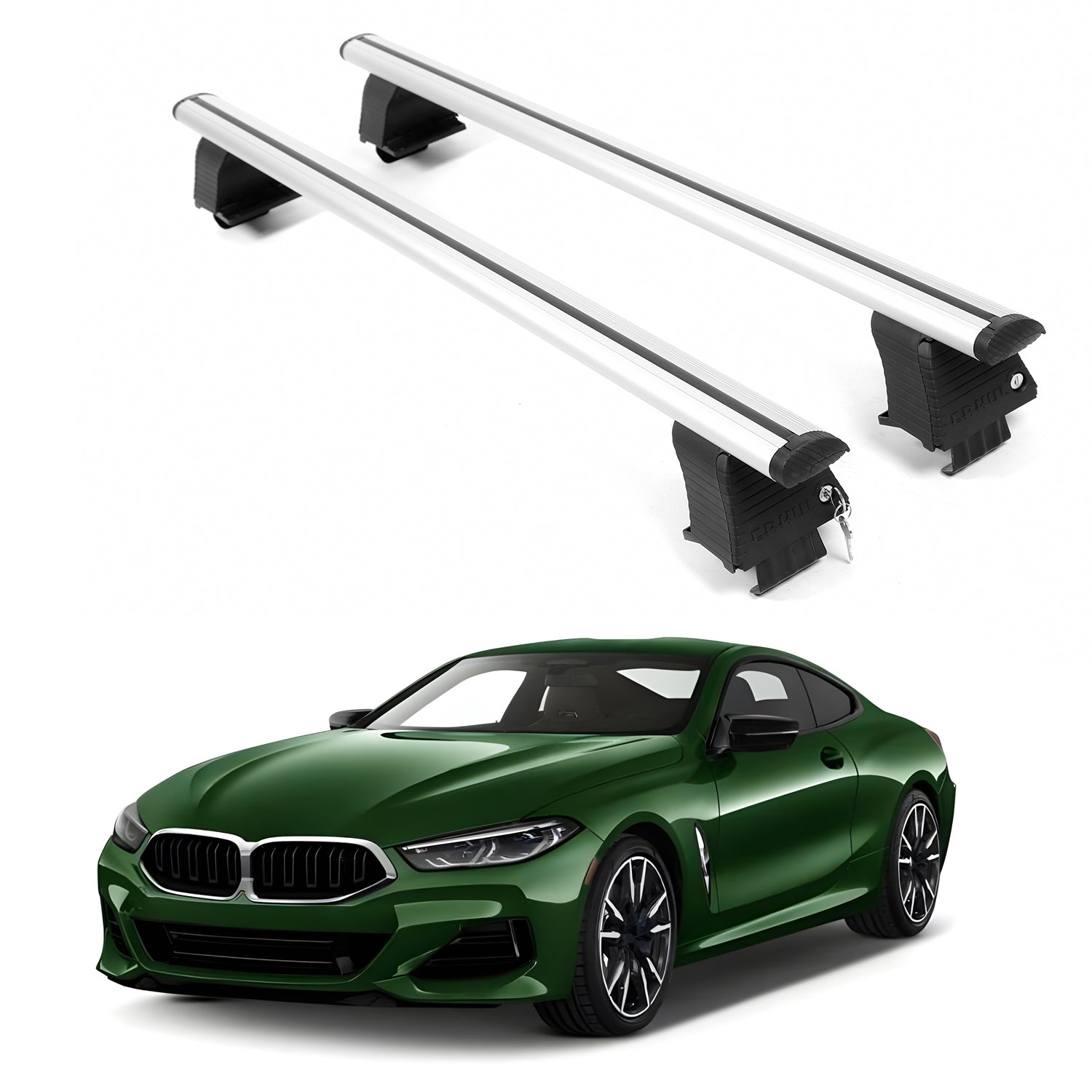 ERKUL Roof Rack Crossbars For BMW 8 SERIES 2019-2026