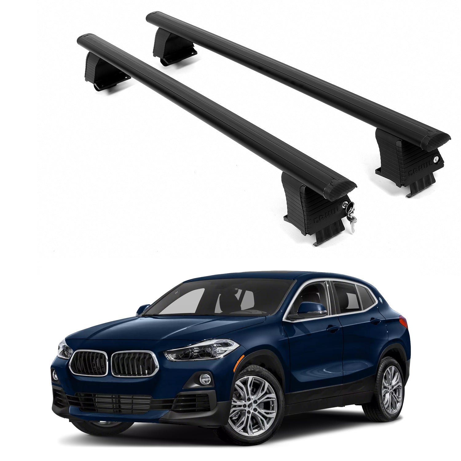 ERKUL Roof Rack Crossbars For BMW X2 2018-2023