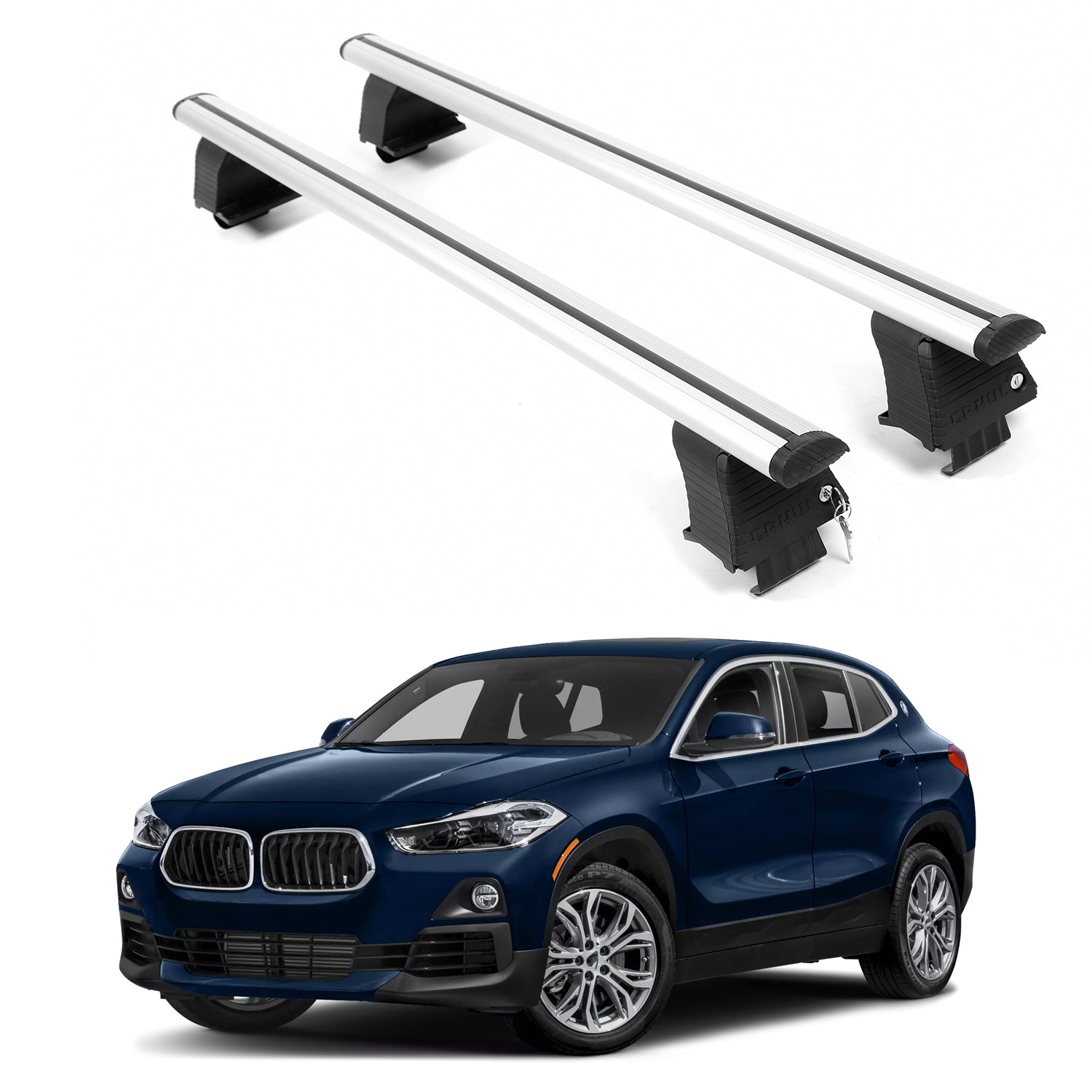 ERKUL Roof Rack Crossbars For BMW X2 2018-2023