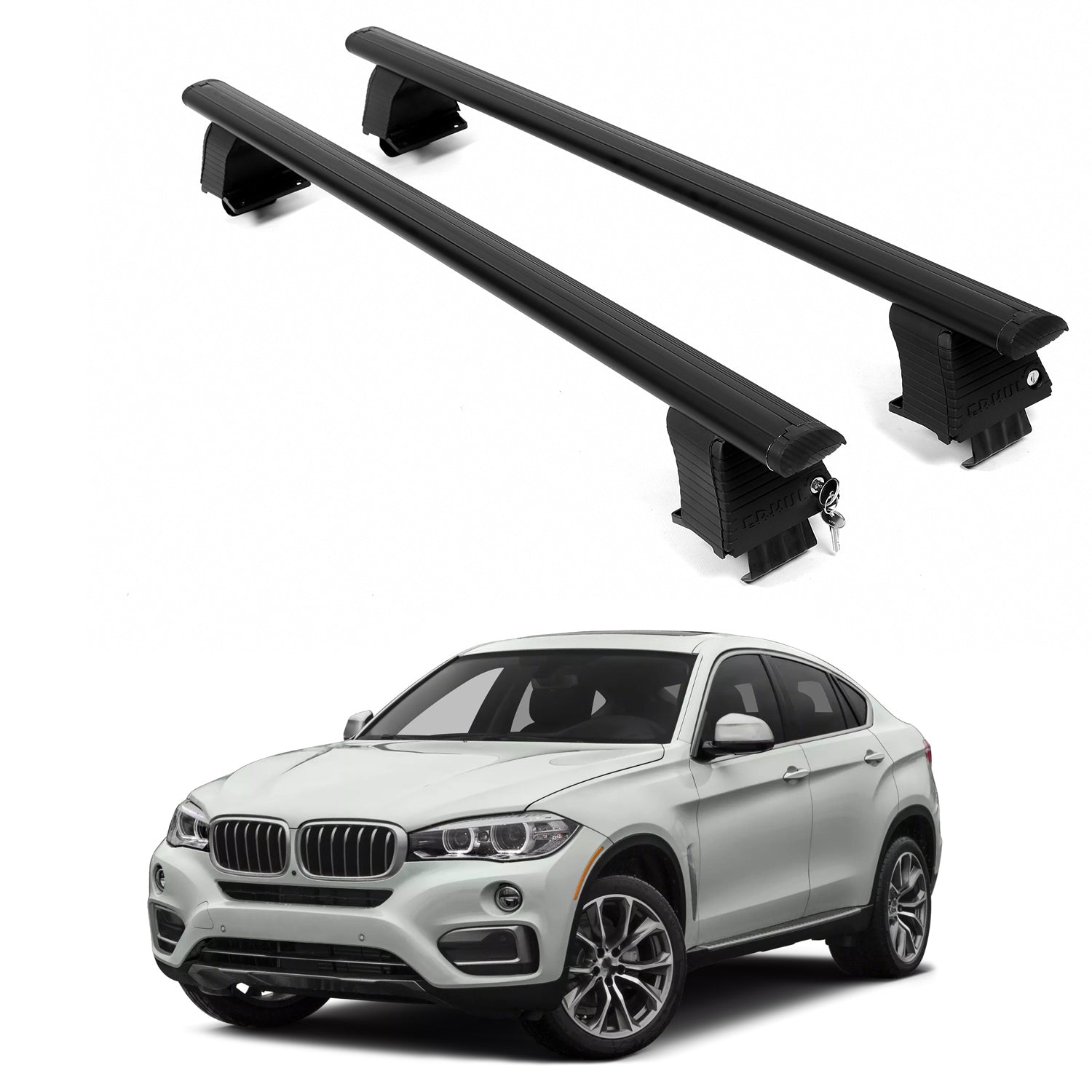 ERKUL Roof Rack Crossbars For BMW X6 2015-2019