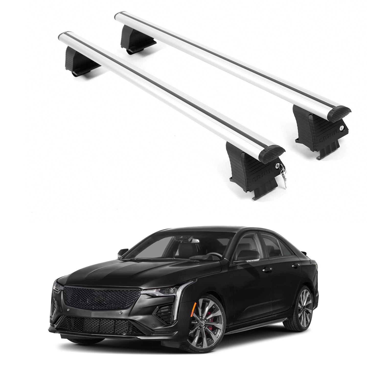 ERKUL Roof Rack Crossbars For CADILLAC CT4-V 2020-2026
