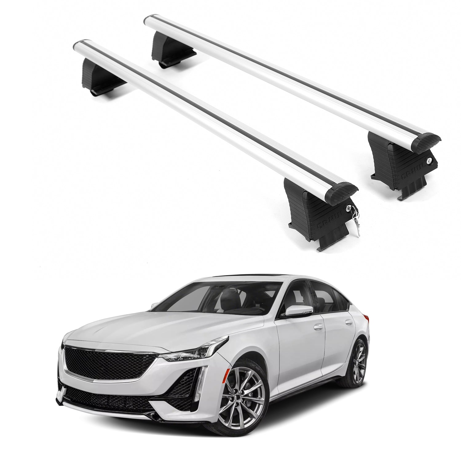 ERKUL Roof Rack Crossbars For CADILLAC CT5 2020-2026
