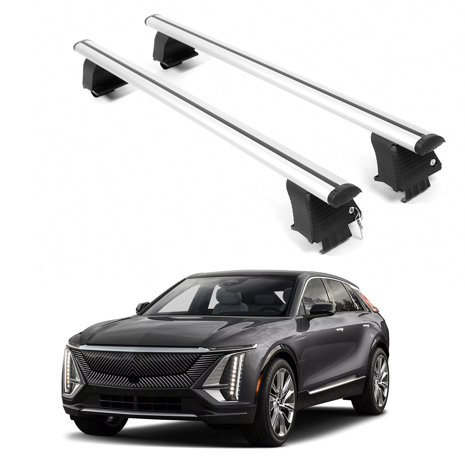ERKUL Roof Rack Crossbars For CADILLAC LYRIQ 2023-2026