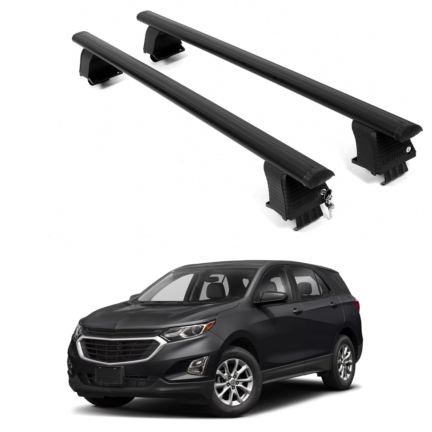 ERKUL Roof Rack Crossbars For CHEVROLET EQUINOX 2018-2024