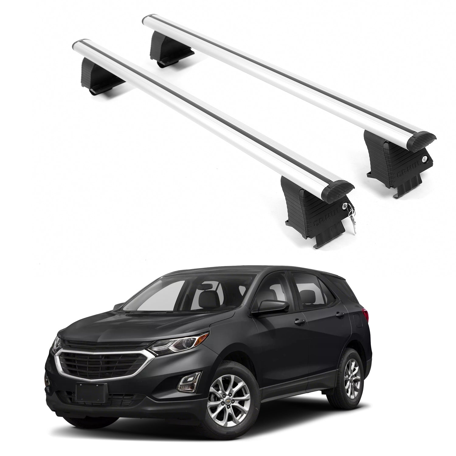 ERKUL Roof Rack Crossbars For CHEVROLET EQUINOX 2018-2024