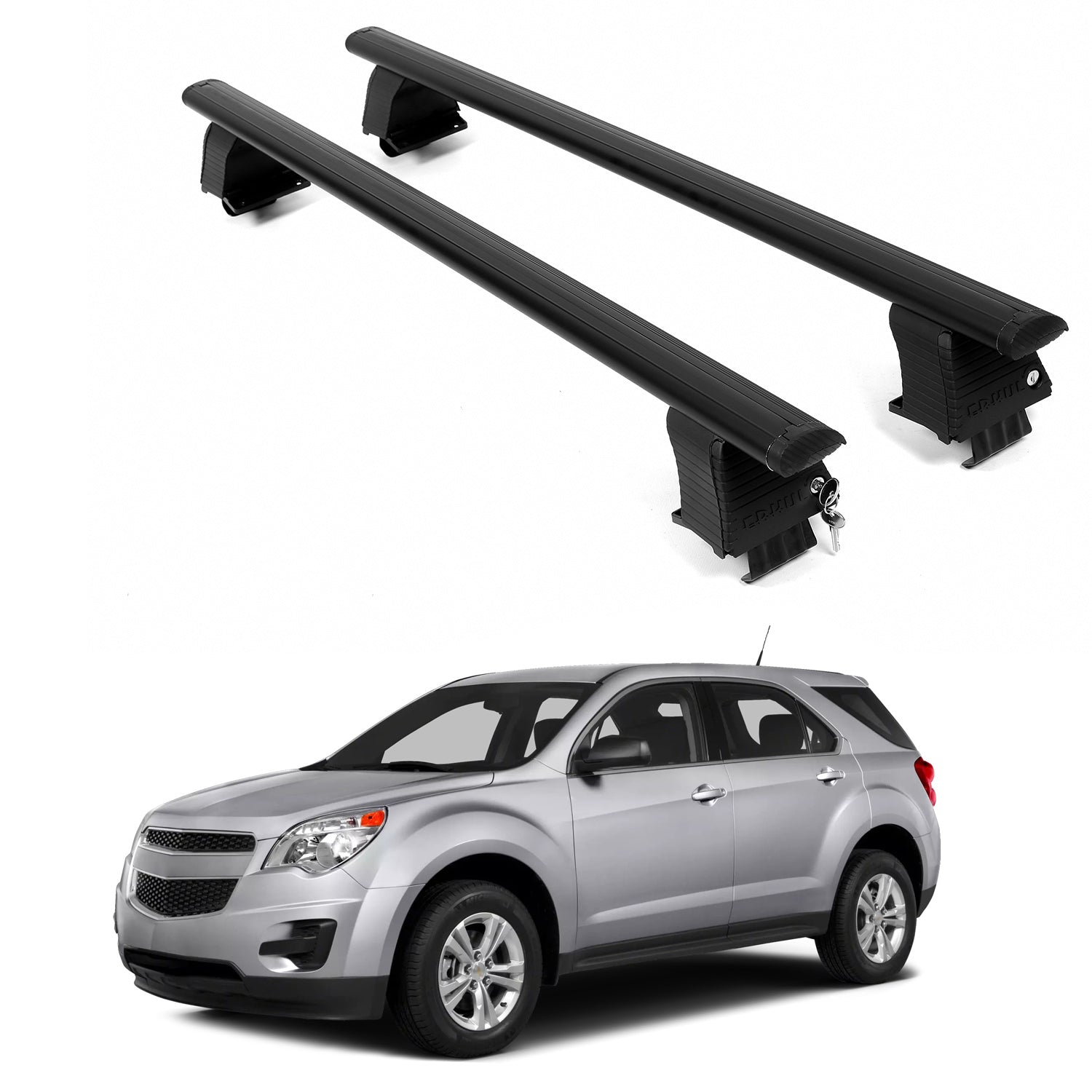 ERKUL Roof Rack Crossbars For CHEVROLET EQUINOX 2010-2017
