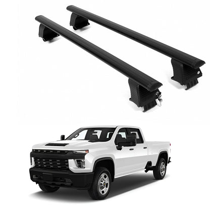 ERKUL Roof Rack Crossbars For CHEVROLET SILVERADO 2500 HD 2020-2026