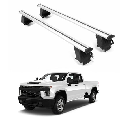ERKUL Roof Rack Crossbars For CHEVROLET SILVERADO 2500 HD 2020-2026