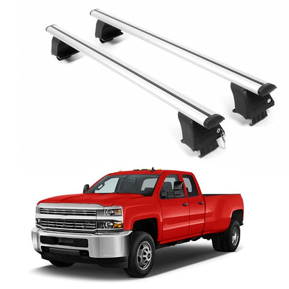 ERKUL Roof Rack Crossbars For CHEVROLET SILVERADO 3500 HD 2015-2019