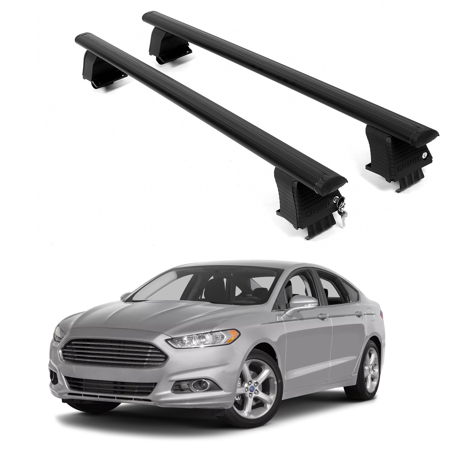 ERKUL Roof Rack Crossbars For FORD FUSION / FUSION ENERGY / FUSION HYBRID 2013-2020