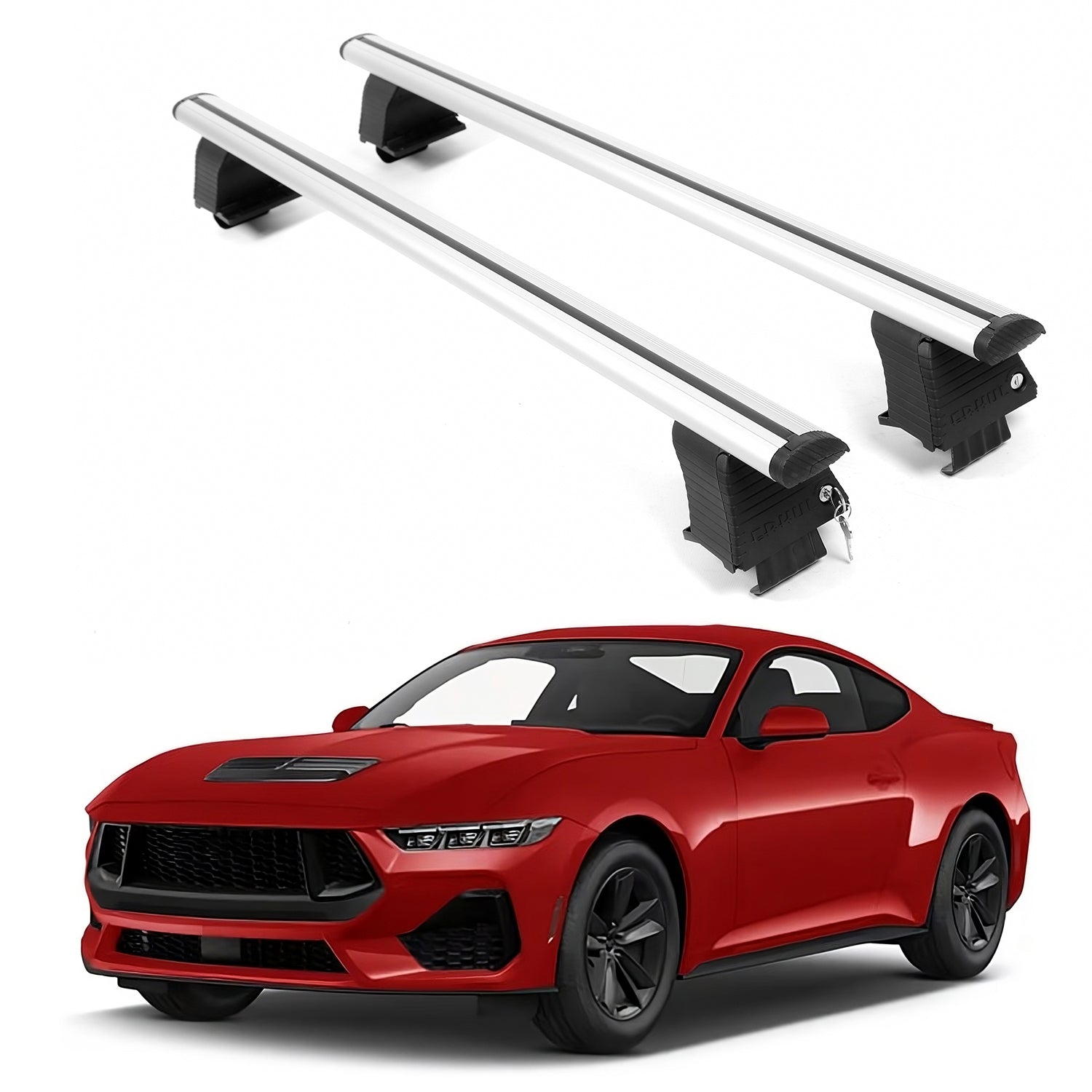 ERKUL Roof Rack Crossbars For FORD MUSTANG 2024-2026