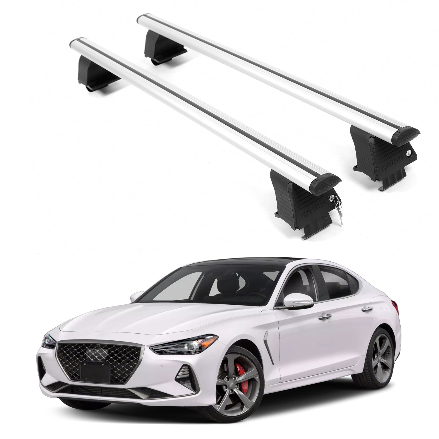 ERKUL Roof Rack Crossbars For GENESIS G70 2019-2026