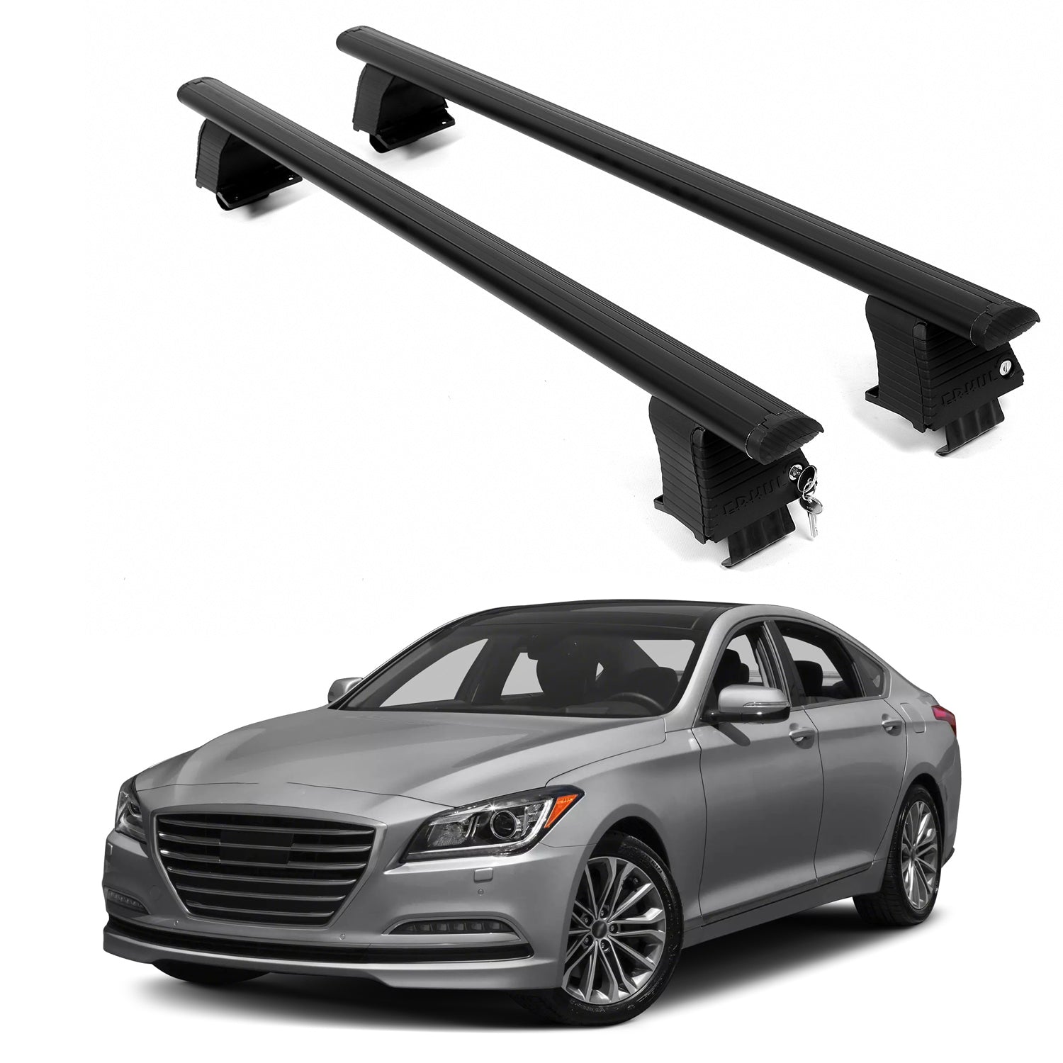 ERKUL Roof Rack Crossbars For GENESIS G80 2017-2020
