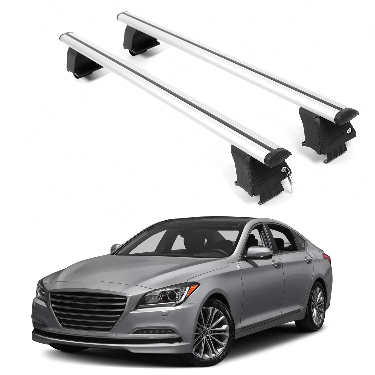 ERKUL Roof Rack Crossbars For GENESIS G80 2017-2020