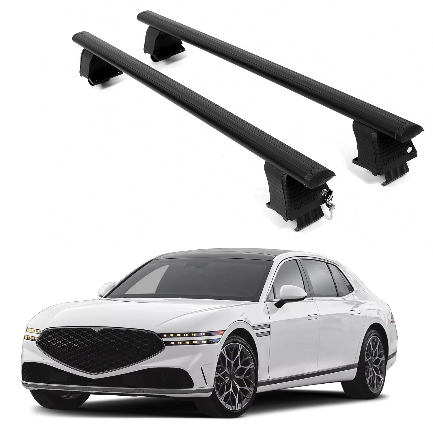 ERKUL Roof Rack Crossbars For GENESIS G90 2023-2026