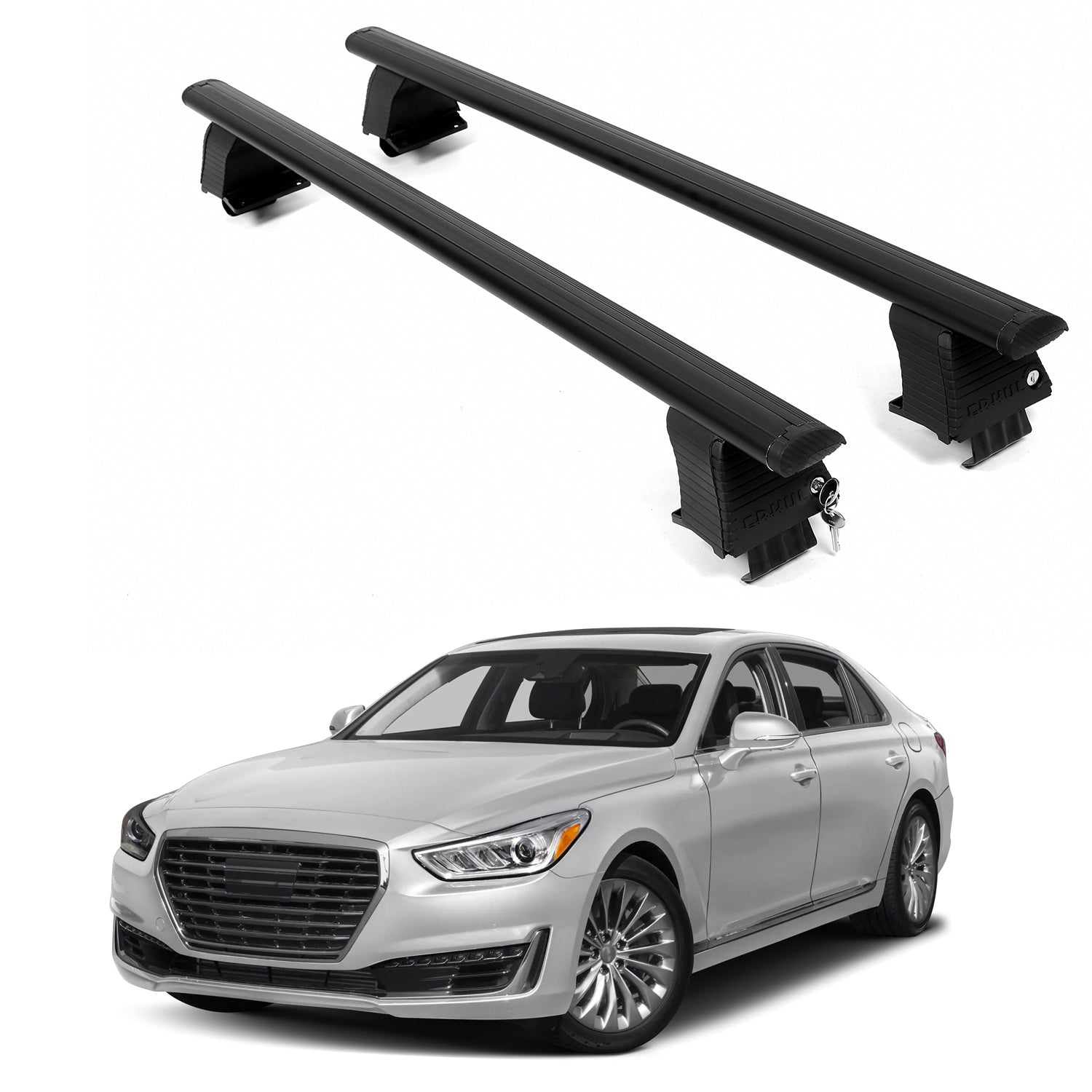 ERKUL Roof Rack Crossbars For GENESIS G90 2017-2022