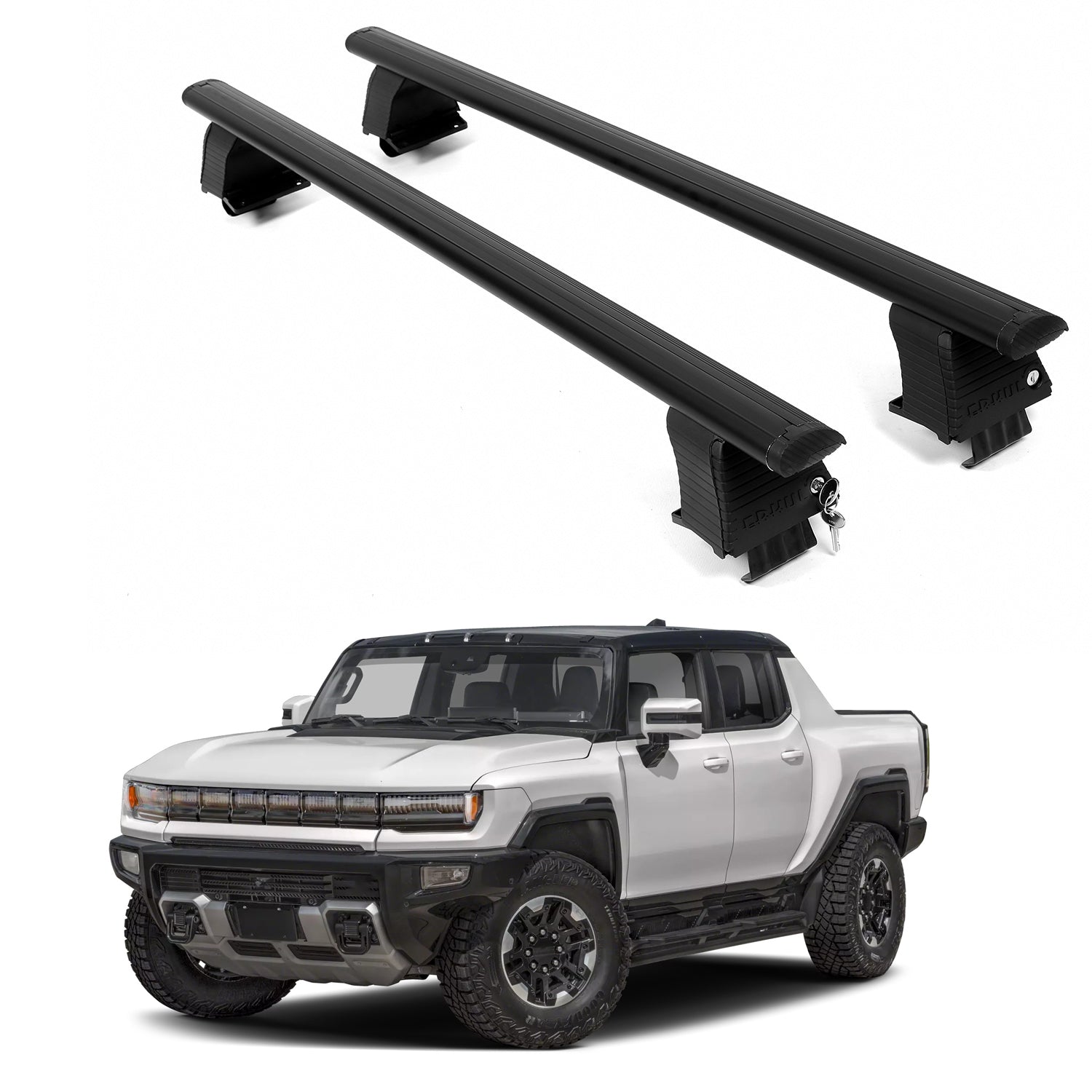 ERKUL Roof Rack Crossbars For GMC HUMMER EV 2022-2026