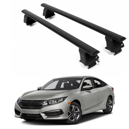 ERKUL Roof Rack Crossbars For HONDA CIVIC 2016-2021