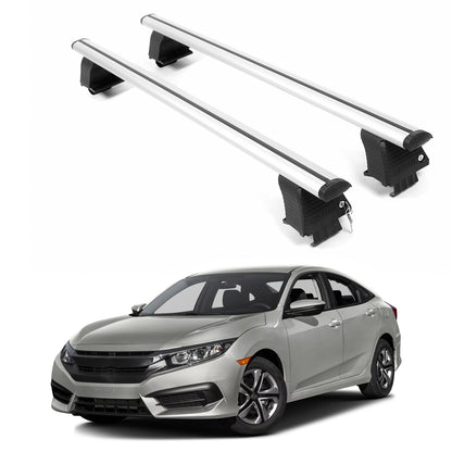 ERKUL Roof Rack Crossbars For HONDA CIVIC 2016-2021