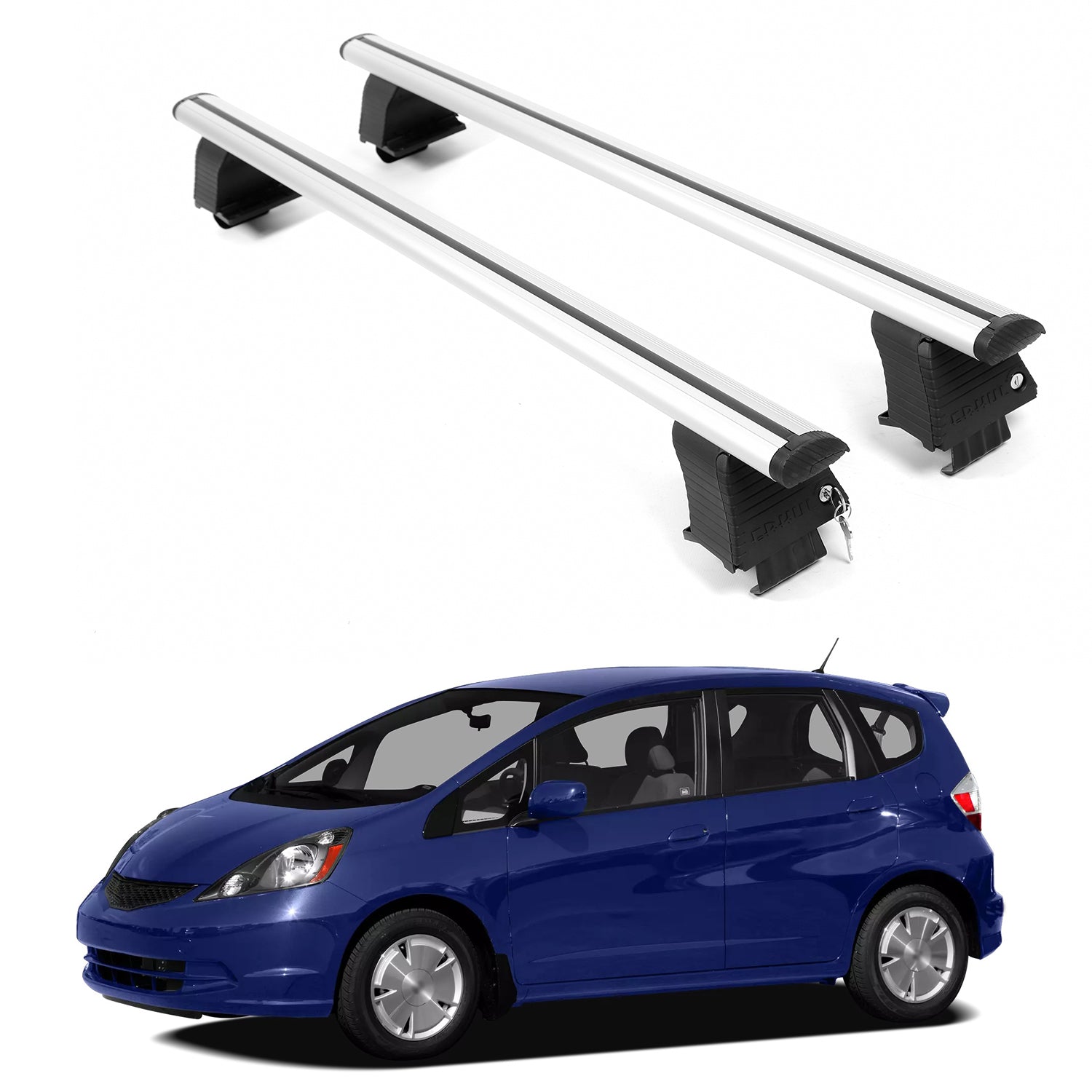 ERKUL Roof Rack Crossbars For HONDA FIT 2009-2014