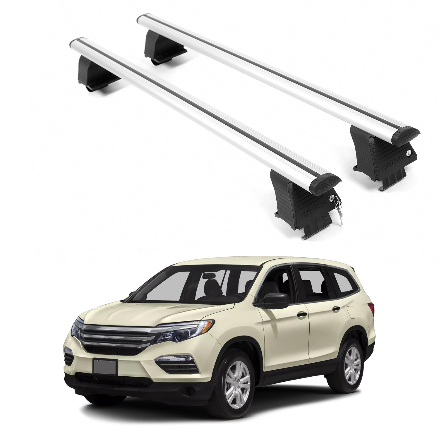 ERKUL Roof Rack Crossbars For HONDA PILOT 2016-2022