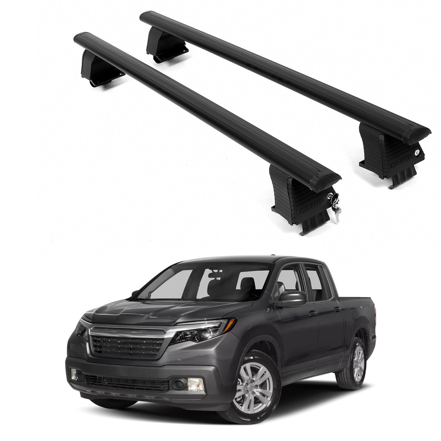 ERKUL Roof Rack Crossbars For HONDA RIDGELINE 2017-2026