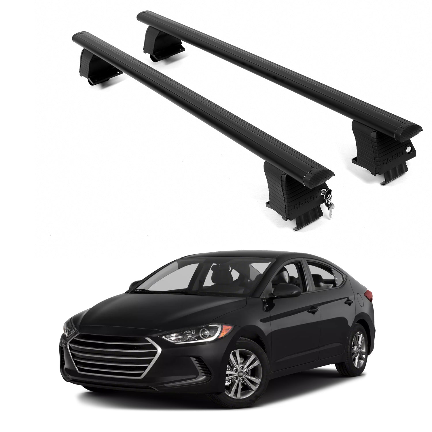 ERKUL Roof Rack Crossbars For HYUNDAI ELANTRA 2017-2020