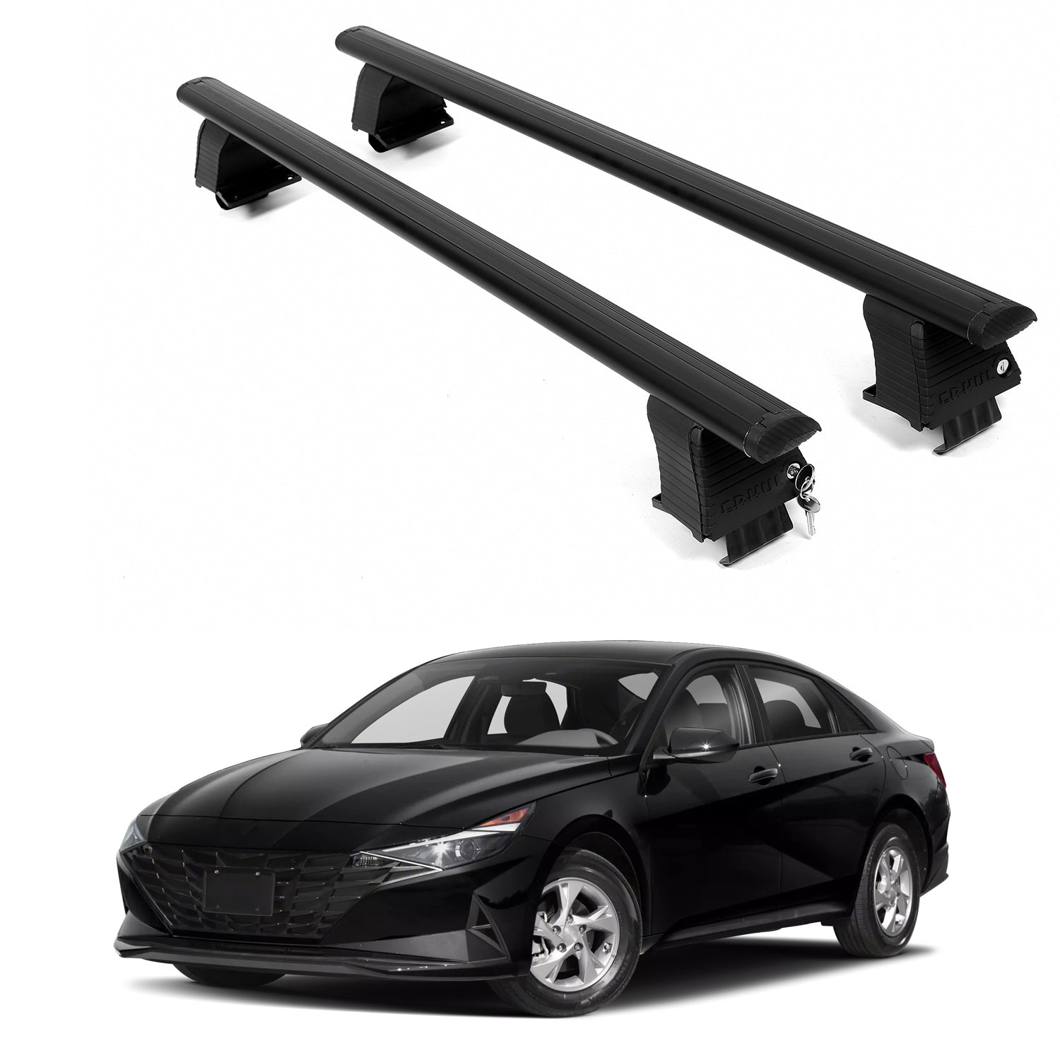 ERKUL Roof Rack Crossbars For HYUNDAI ELANTRA 2021-2026
