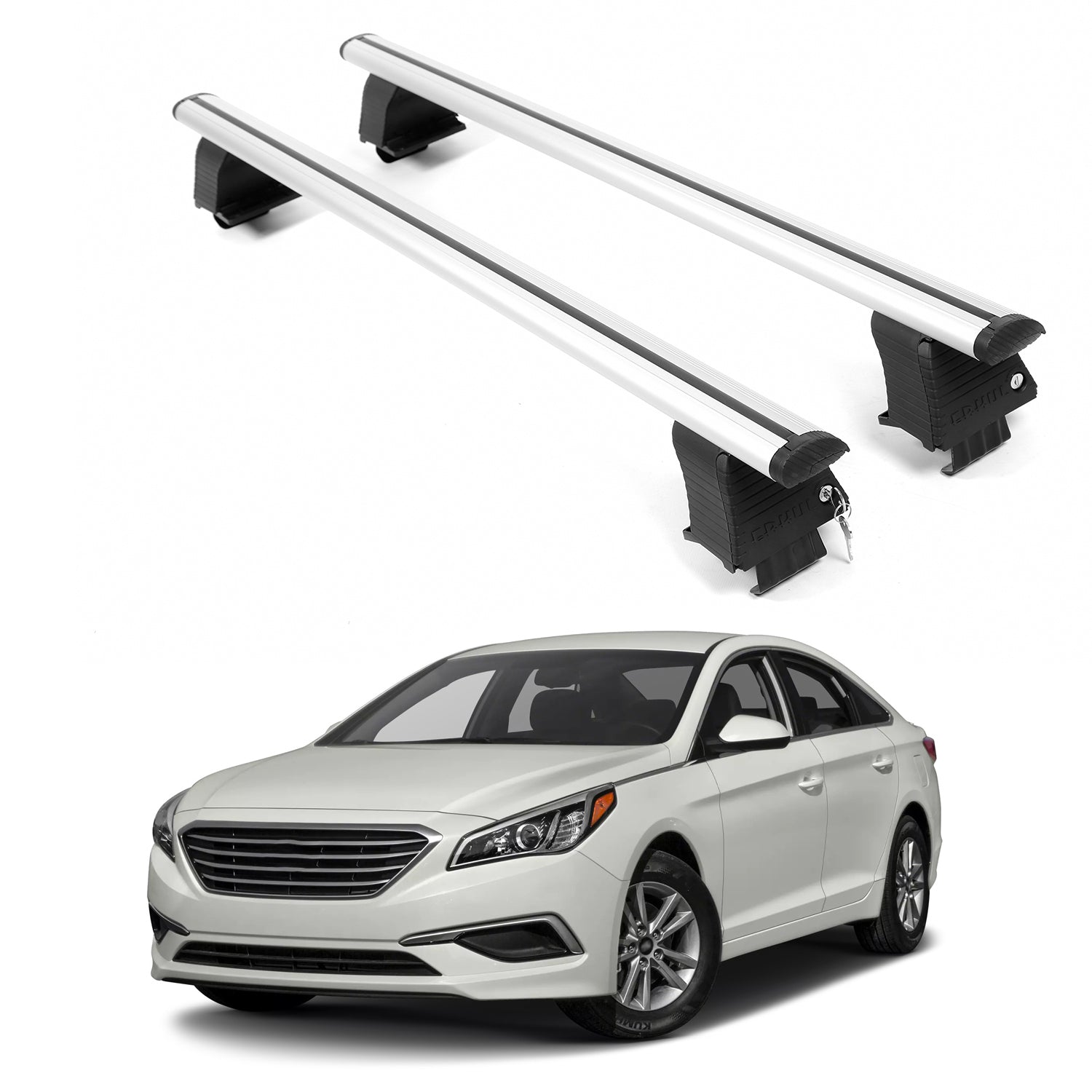 ERKUL Roof Rack Crossbars For HYUNDAI SONATA 2015-2019