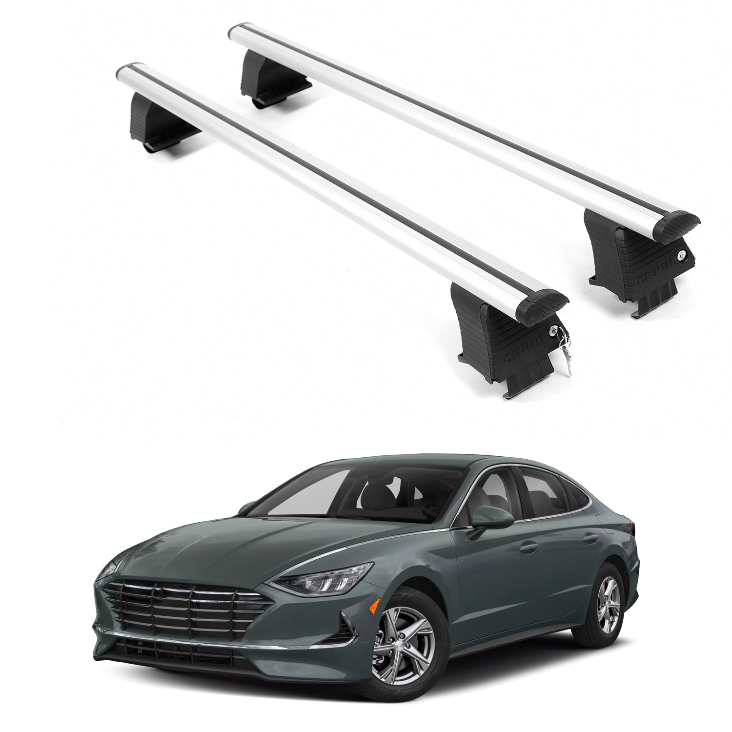 ERKUL Roof Rack Crossbars For HYUNDAI SONATA 2020-2026