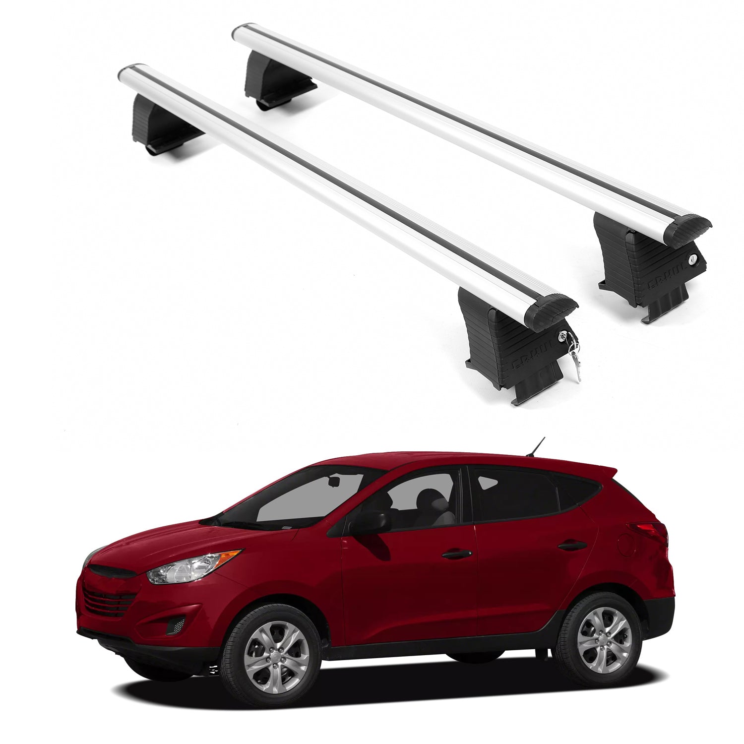 ERKUL Roof Rack Crossbars For HYUNDAI TUCSON 2010-2015