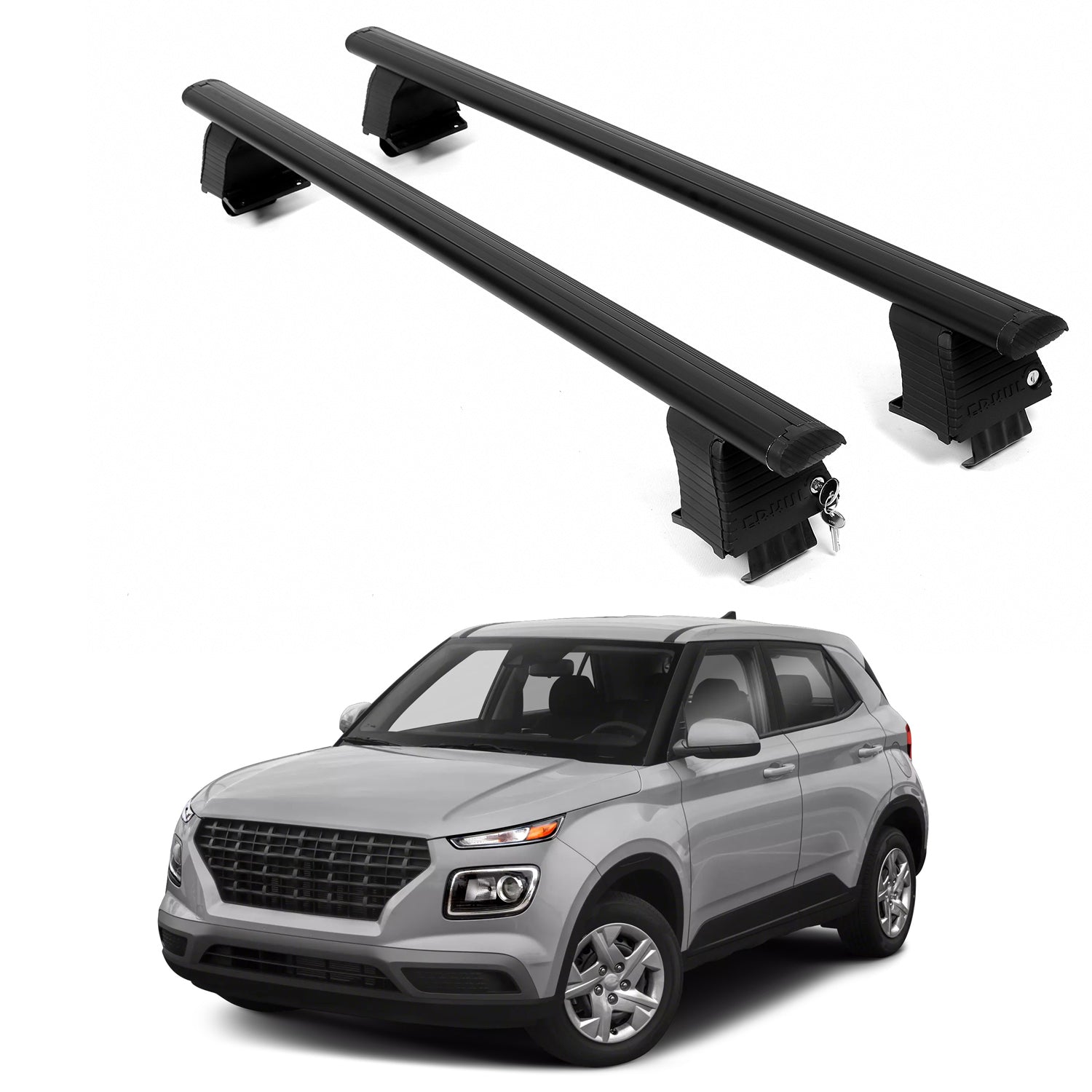 ERKUL Roof Rack Crossbars For HYUNDAI VENUE 2020-2026