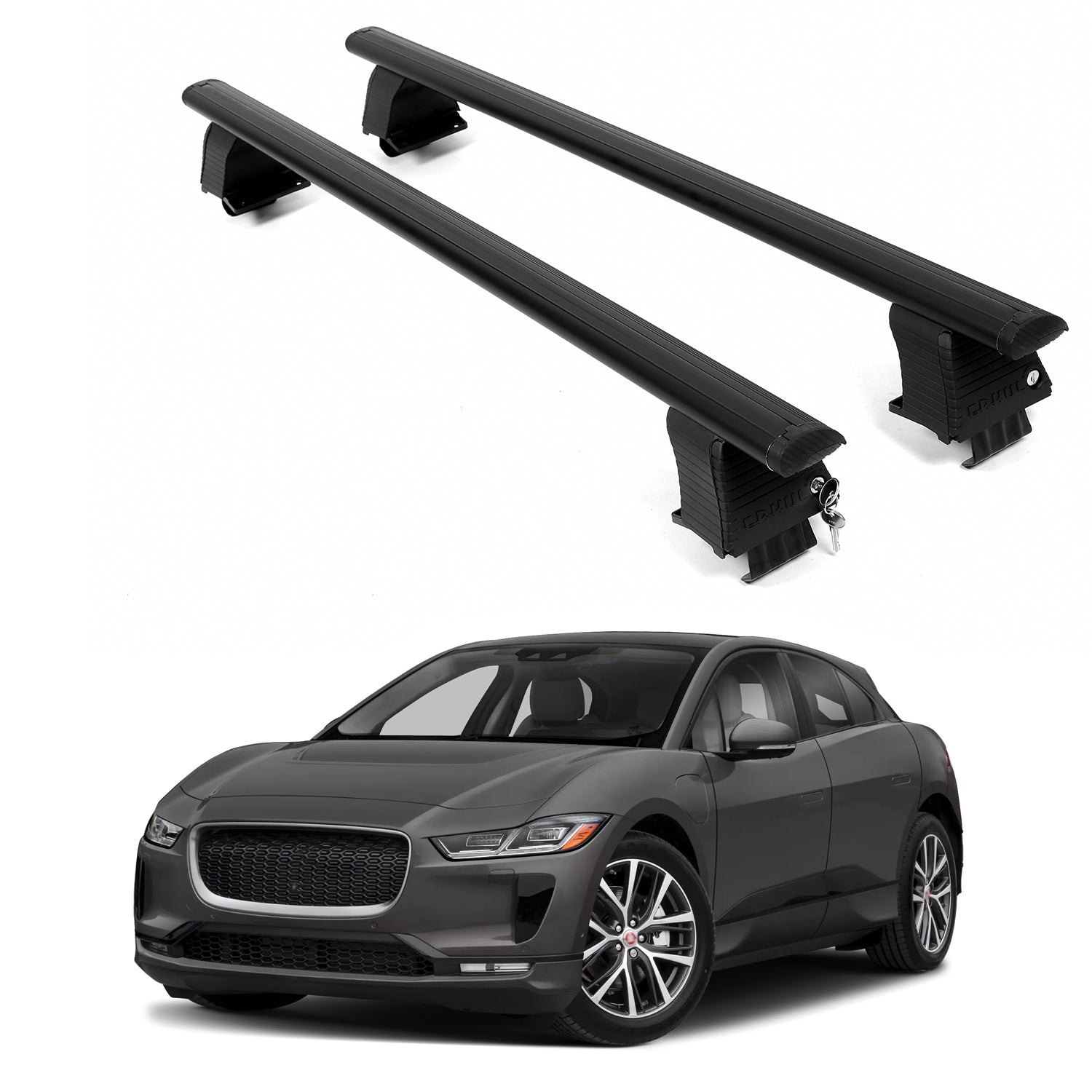 ERKUL Roof Rack Crossbars For JAGUAR I-PACE 2019-2024